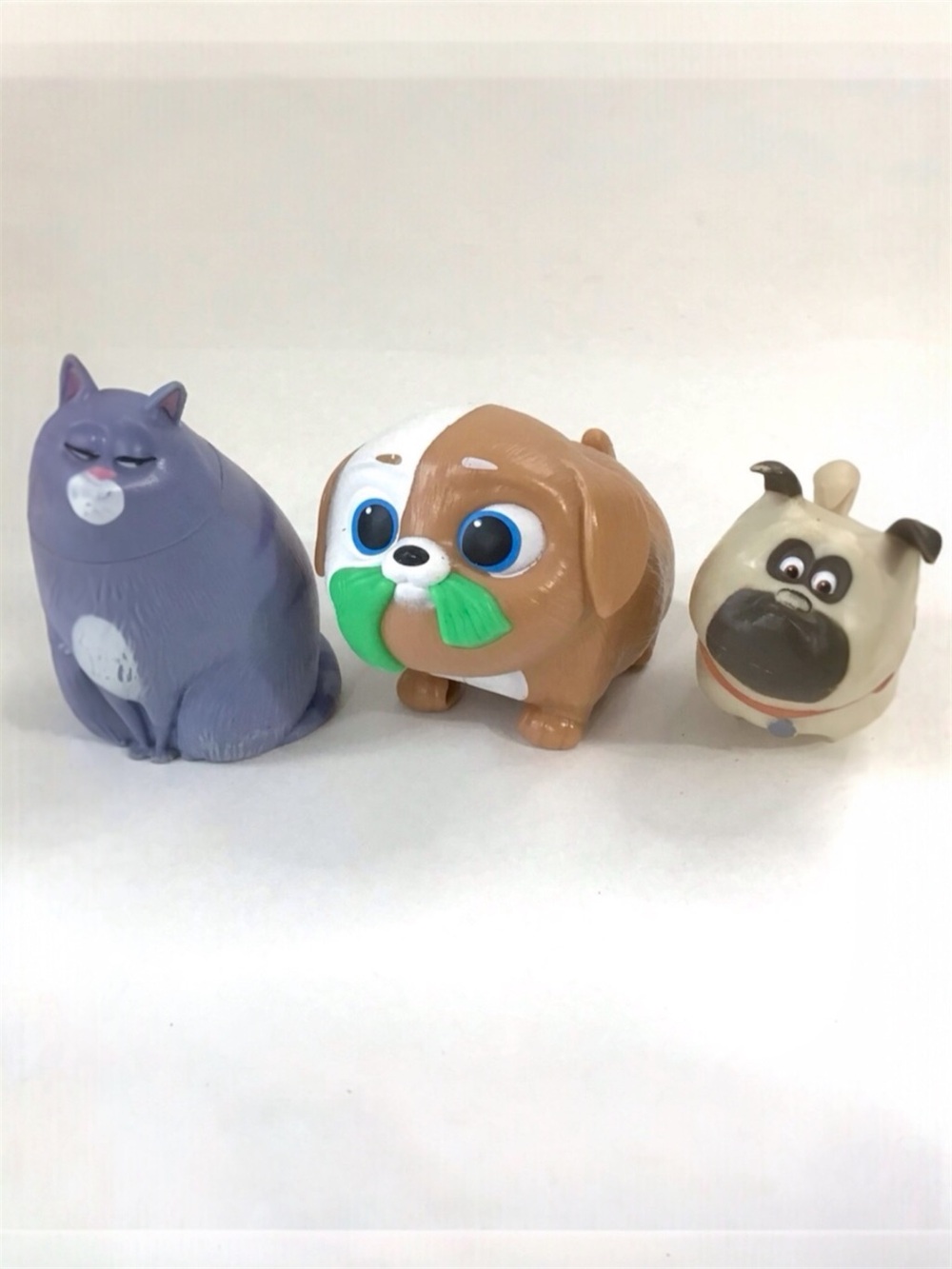 The Secret Life Of Pets Lot Of 3 Figures Chloe Pickles Mel Universal Studios